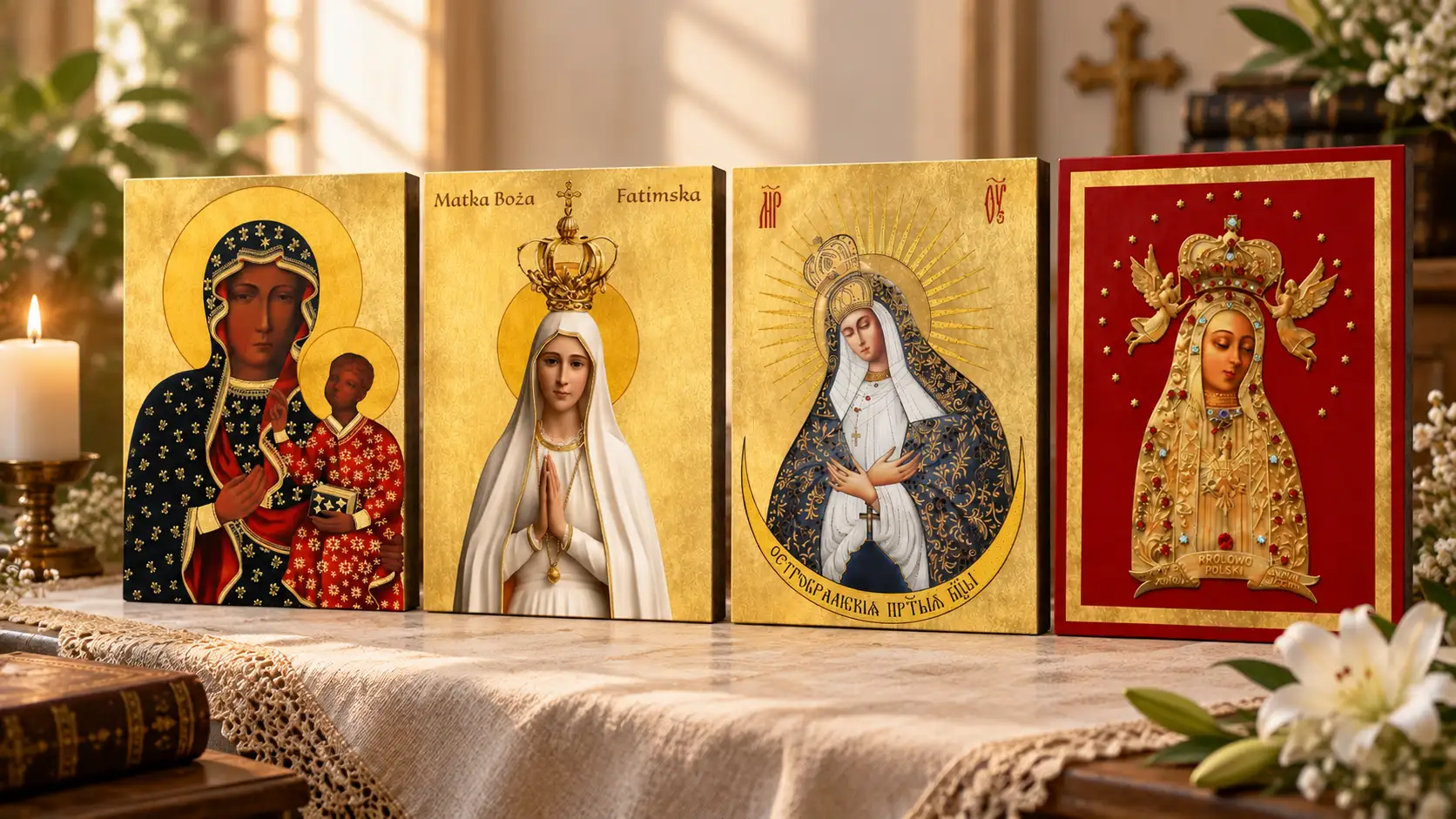 Ikony Matki Bożej – wizerunki maryjne dostępne w kategorii