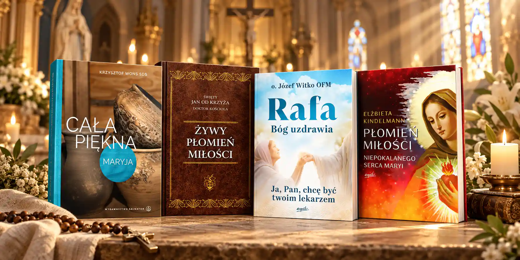 Książki o duchowości katolickiej i chrześcijańskiej – mistycy, święci i rozważania